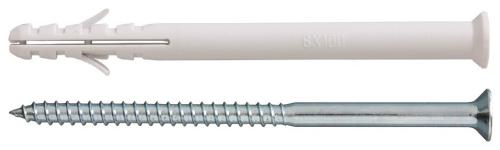 VP2 alette tassello nylon e vite TSP disponibile in versione zincata e inox A2 - foto 1